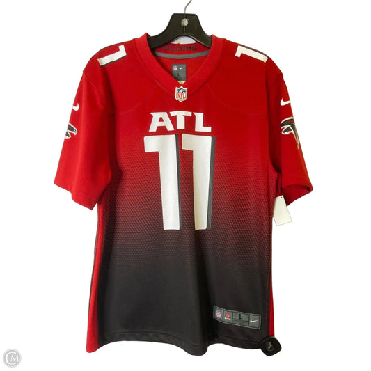 Top Short Sleeve By Nike Apparel In Red, Size: L