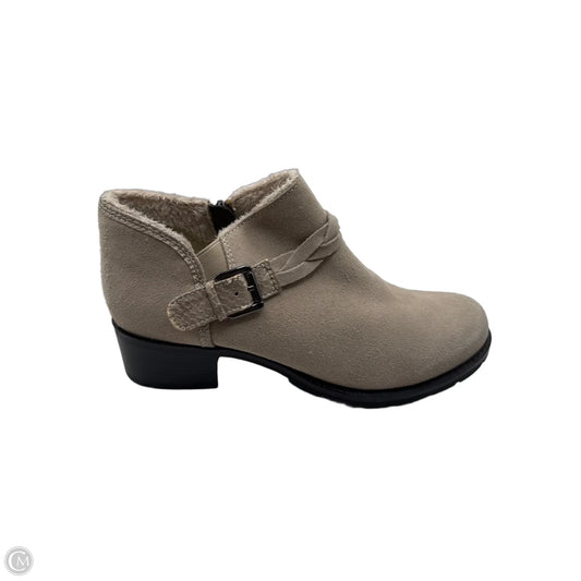 Boots Ankle Heels By Sporto In Grey, Size: 10