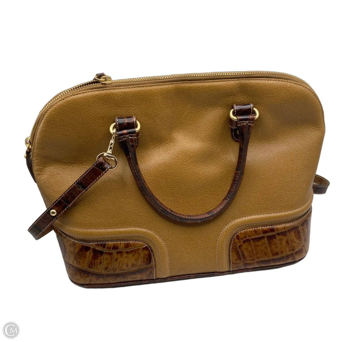 Handbag Designer By Brahmin, Size: Medium
