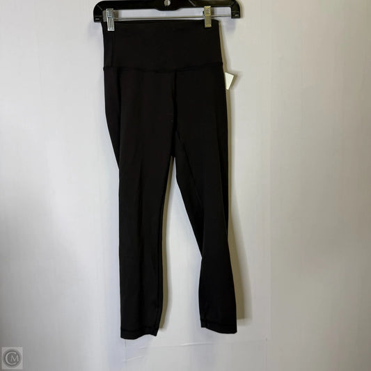 Athletic Capris By Lululemon In Black, Size: 4