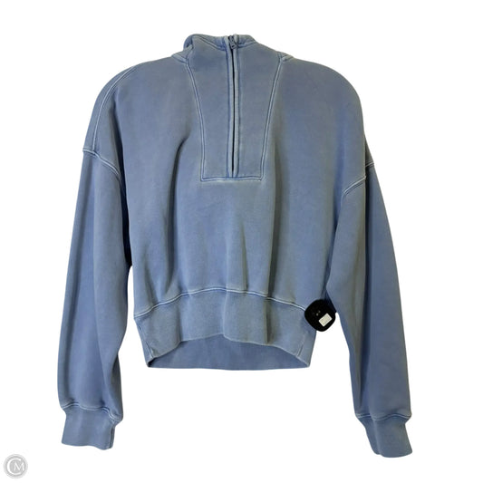 Sweatshirt Hoodie By Abercrombie And Fitch In Blue, Size: Xxs