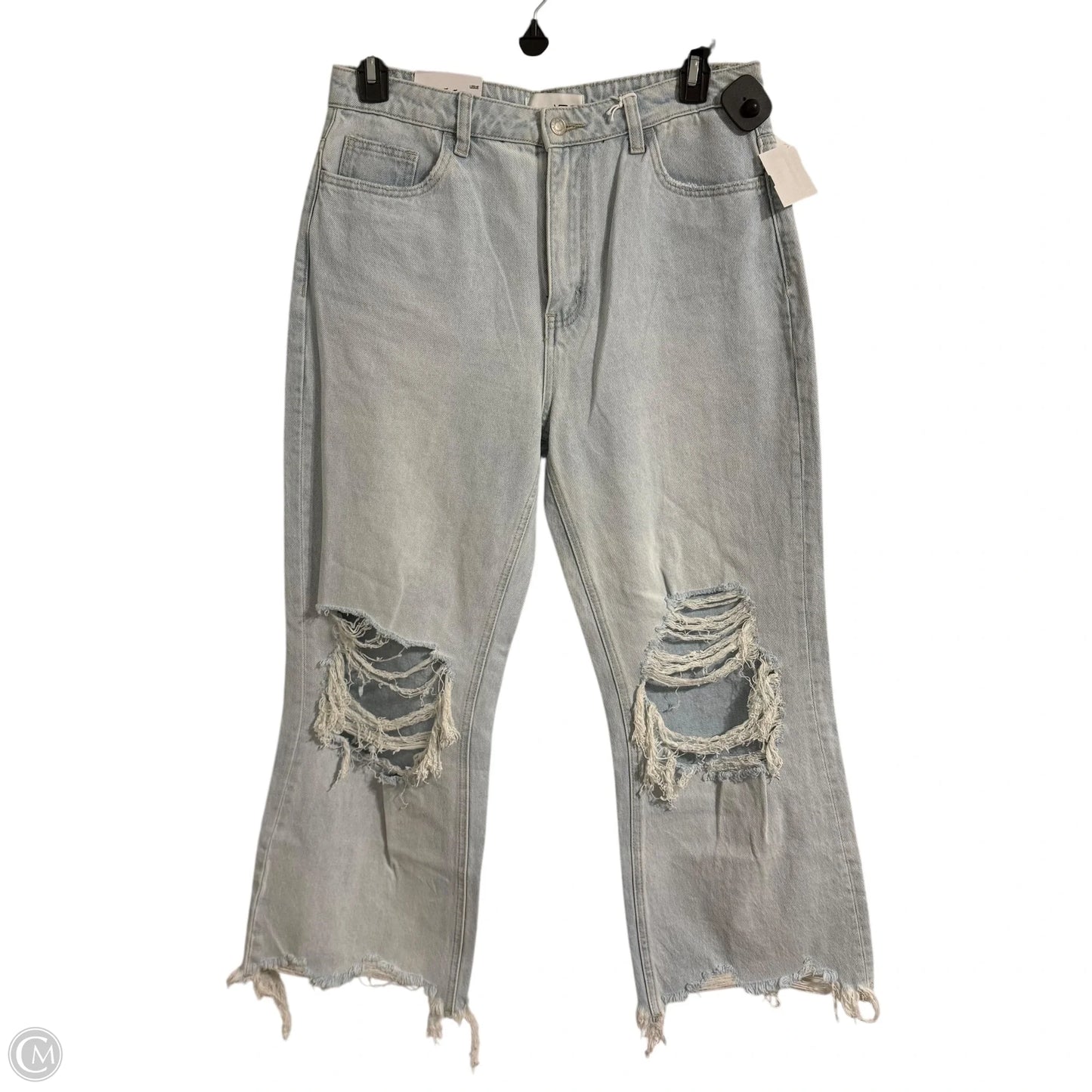 Jeans Flared By Vervet In Blue Denim, Size: 10