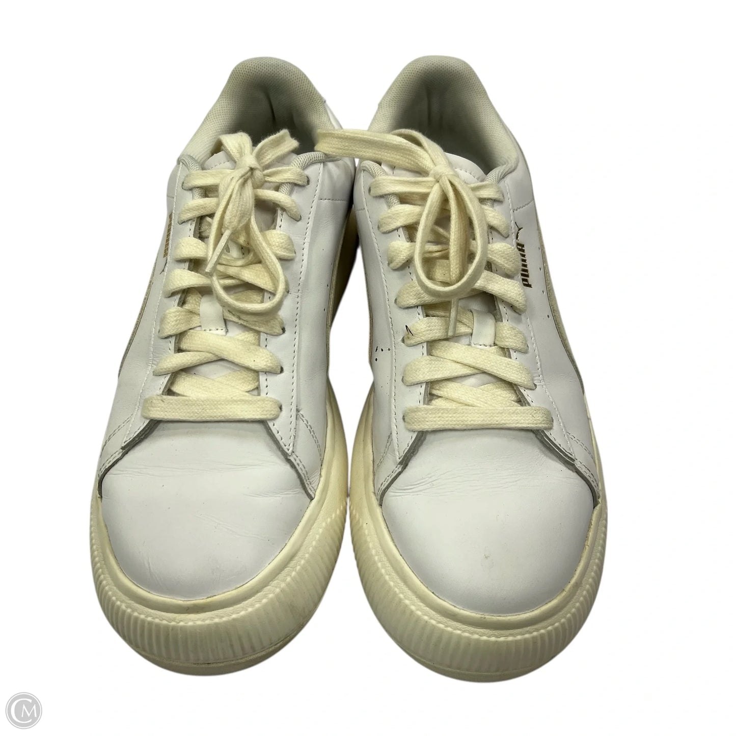 Shoes Sneakers Platform By Puma In White, Size: 10.5