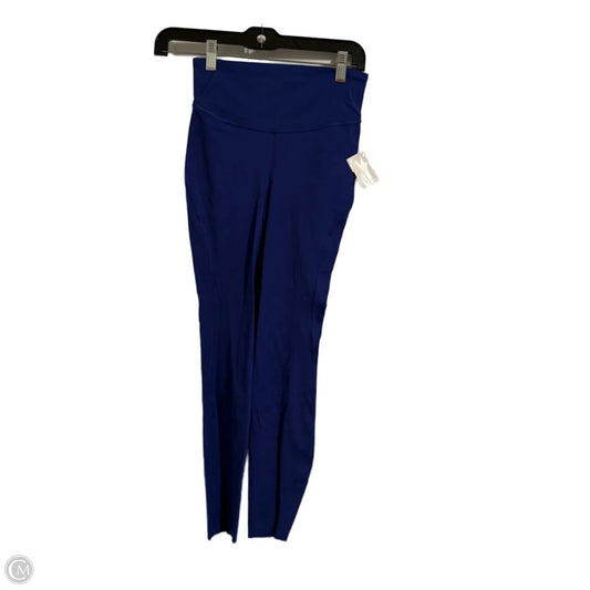 Athletic Leggings By Lululemon In Blue, Size: 4