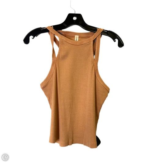Top Sleeveless By Daily Practice By Anthropologie In Orange, Size: S