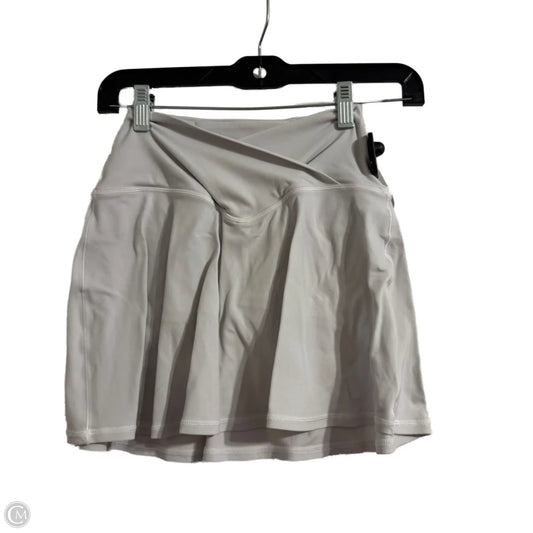 Athletic Skort By Aerie In White, Size: Xs