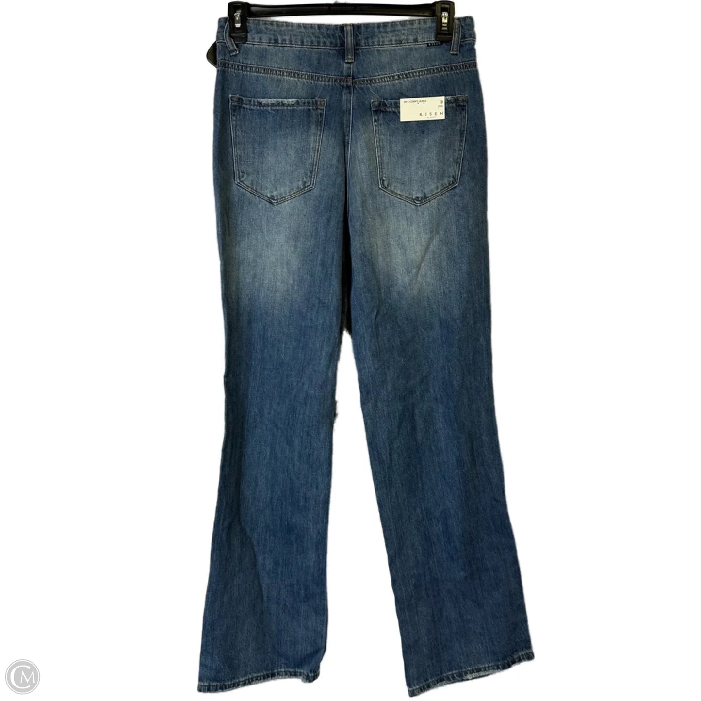 Jeans Straight By Risen In Blue, Size: 6