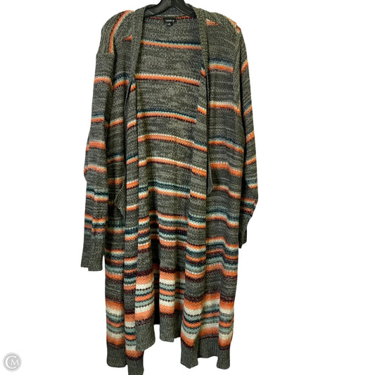 Sweater Cardigan By Torrid In Multi-colored, Size: 4x