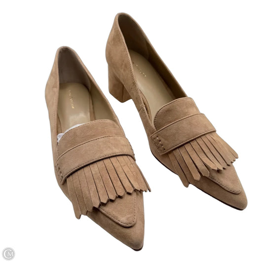 Shoes Heels Block By Ann Taylor In Tan, Size: 5