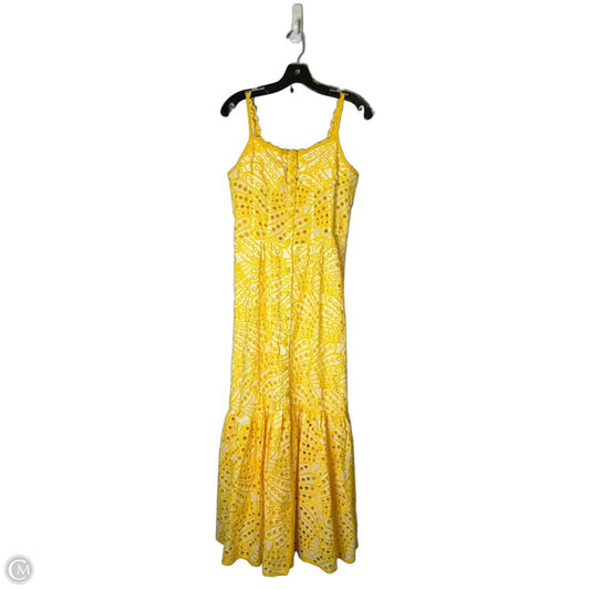 Dress Casual Maxi By Clothes Mentor In Yellow, Size: S