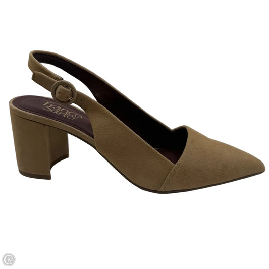 Shoes Heels Block By Franco Sarto In Tan, Size: 9