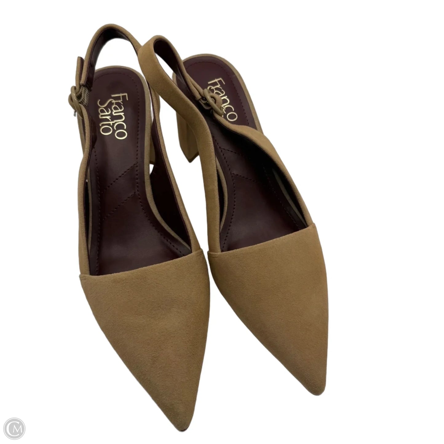 Shoes Heels Block By Franco Sarto In Tan, Size: 9