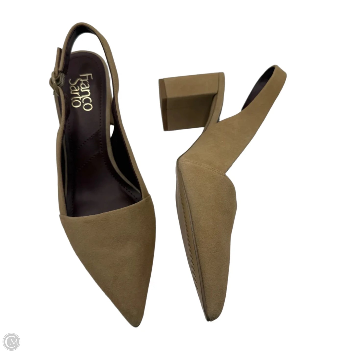 Shoes Heels Block By Franco Sarto In Tan, Size: 9