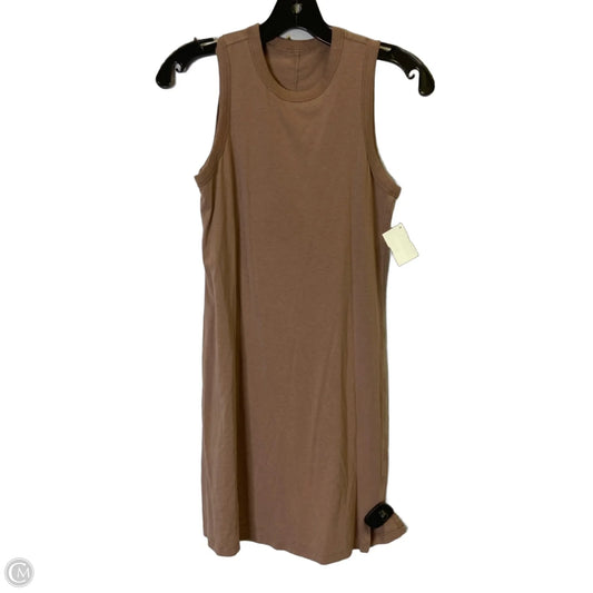Athletic Dress By Lululemon In Taupe, Size: Xs