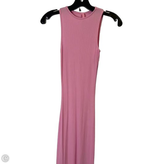Dress Casual Maxi By Skims In Pink, Size: Xxs