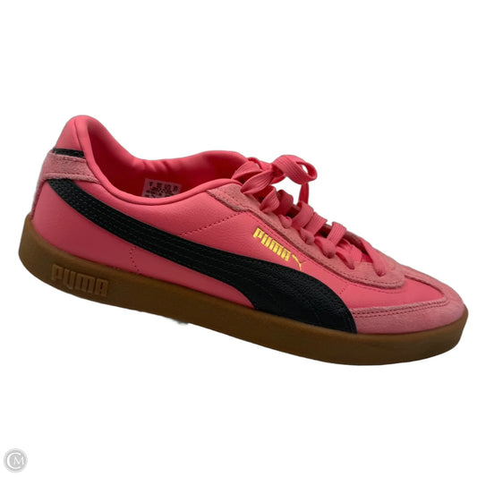 Shoes Sneakers By Puma In Pink, Size: 10.5