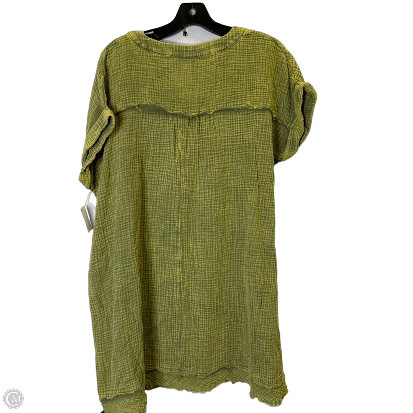 Dress Casual Short By Zenana In Green, Size: L