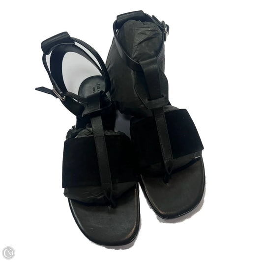 Sandals Flats By Rag And Bone In Black, Size: 6.5