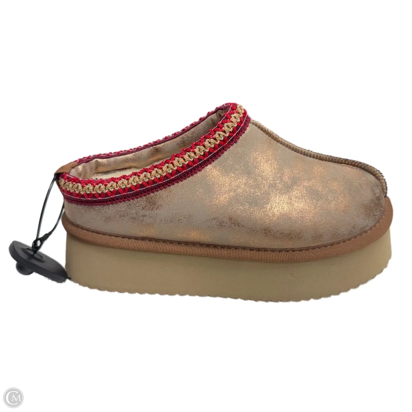 Shoes Heels Platform By Clothes Mentor In Brown, Size: 7