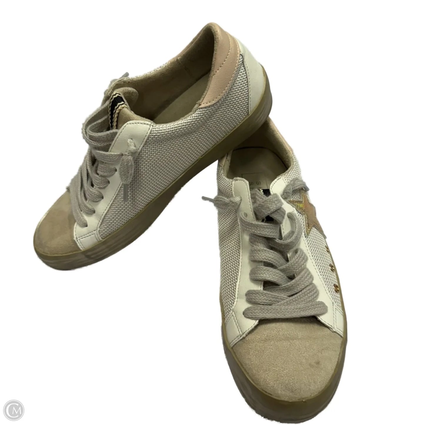 Shoes Sneakers By Shu Shop In Cream, Size: 6.5