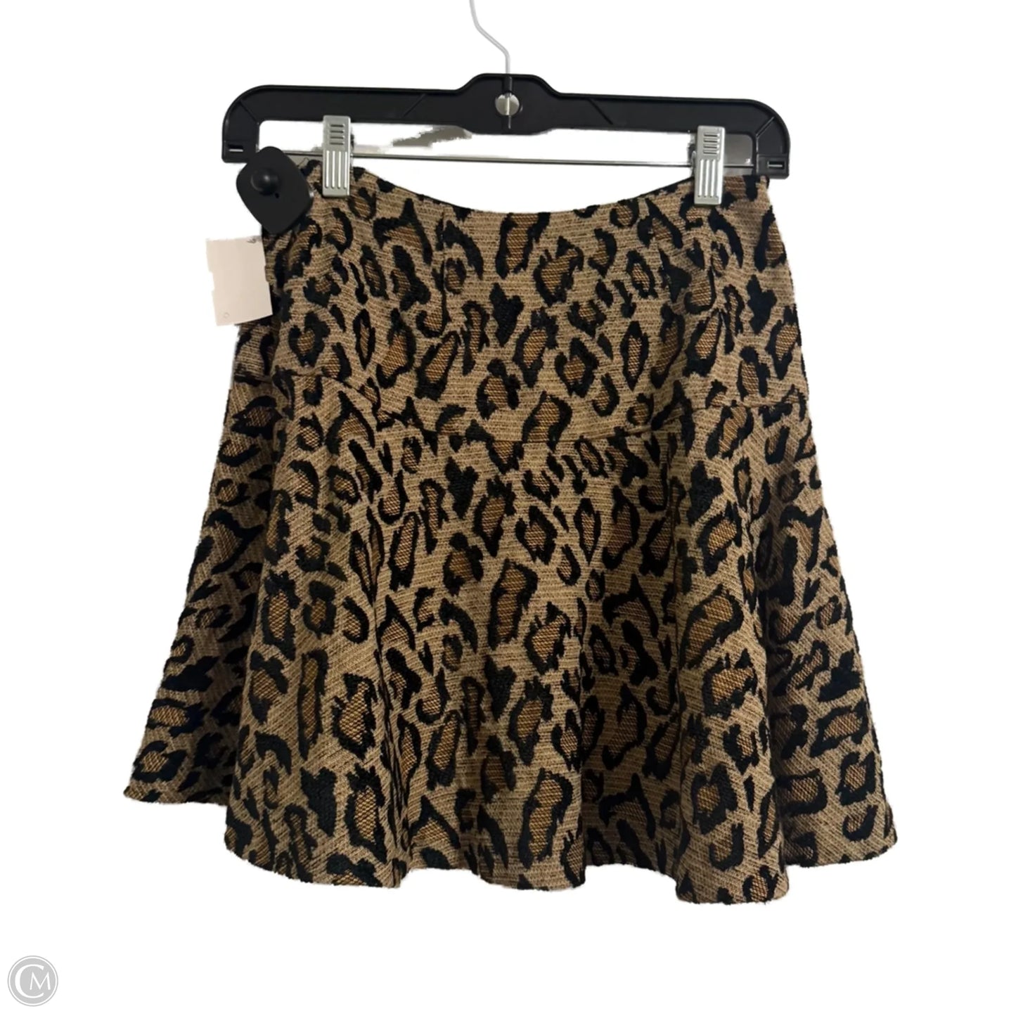 Skirt Mini & Short By Free People In Animal Print, Size: Xs