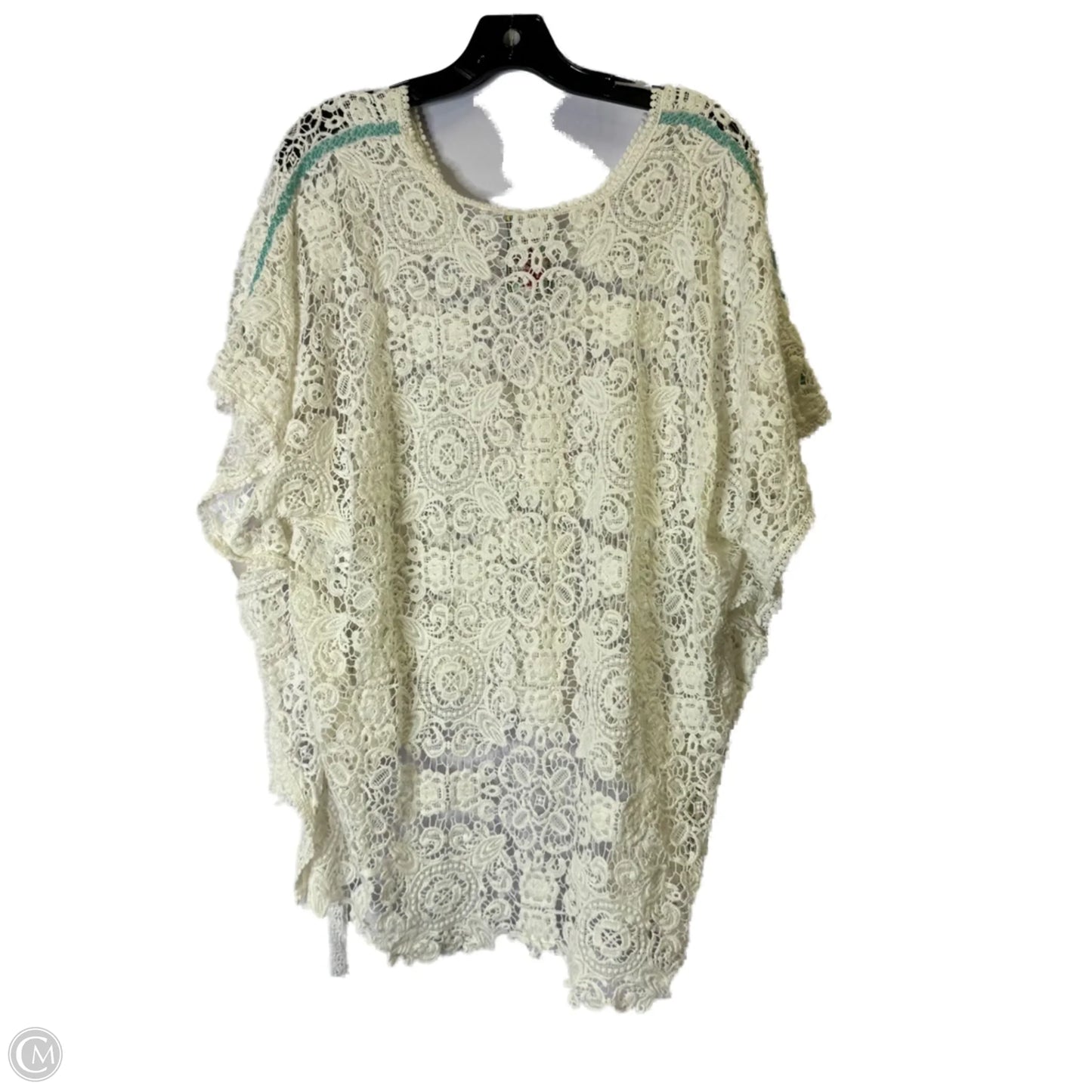 Swimwear Cover-up By Johnny Was In White, Size: Osfm