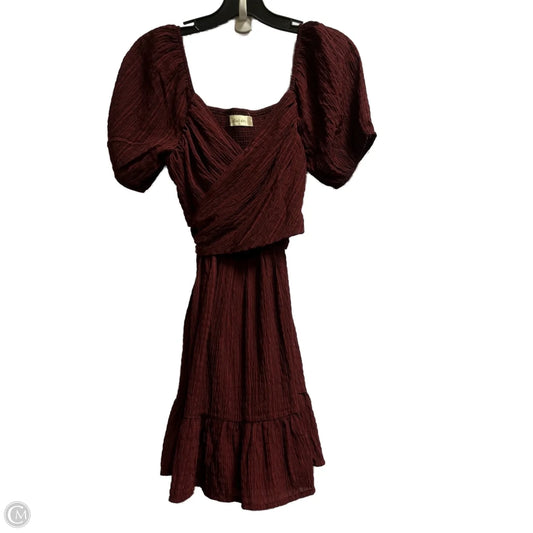 Dress Casual Short By Altard State In Red, Size: S