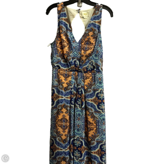 Dress Casual Maxi By Maeve In Blue, Size: M