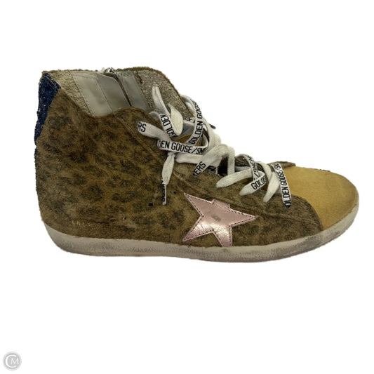 Shoes Luxury Designer By Golden Goose In Brown, Size: 8