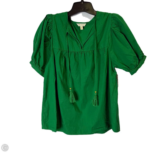 Top Short Sleeve By Crown And Ivy In Green, Size: M