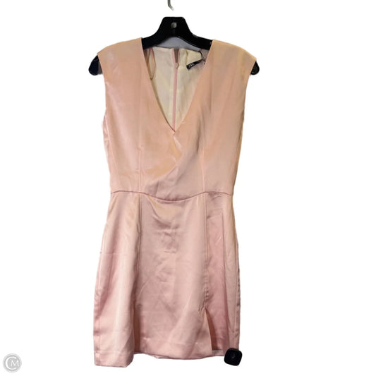 Dress Party Short By Zara In Pink, Size: S