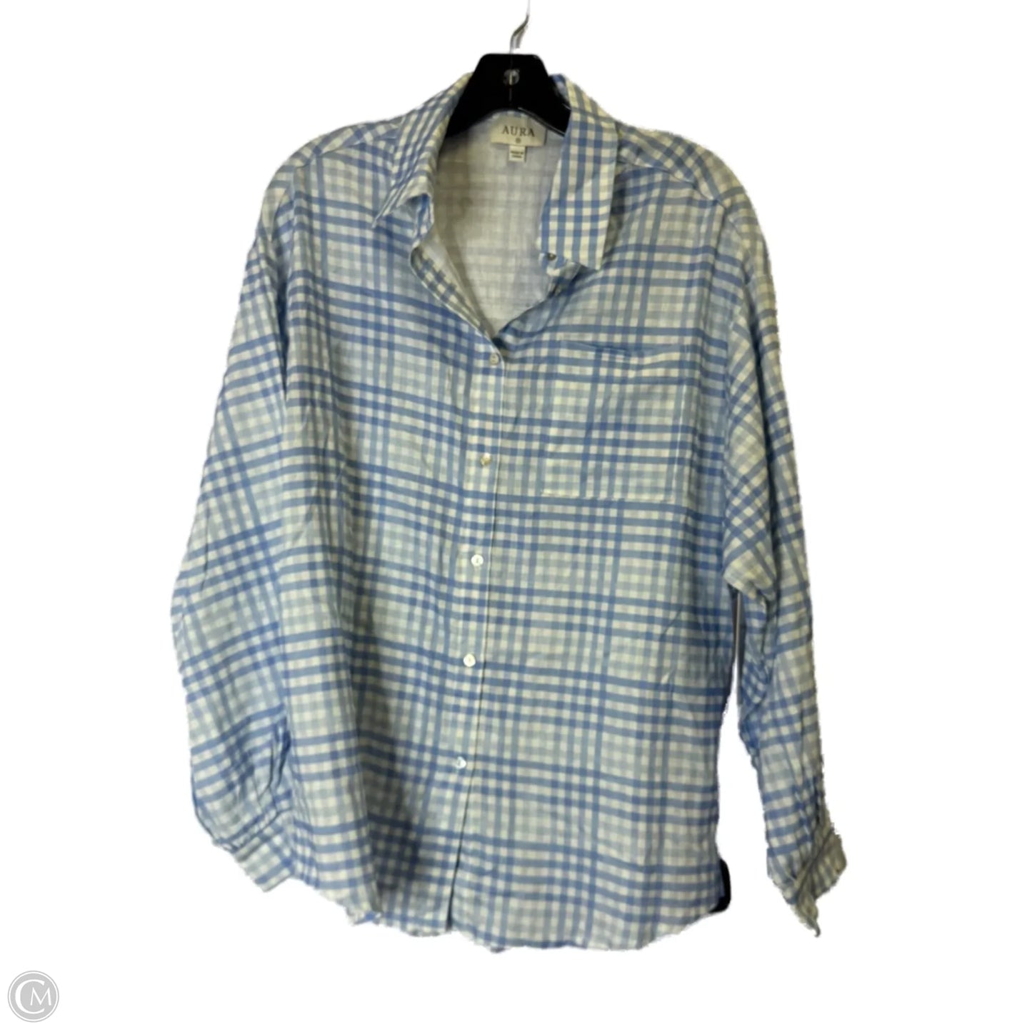 Top Long Sleeve By Clothes Mentor In Blue, Size: Xs
