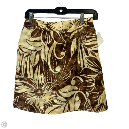 Skirt Mini & Short By Sam Edelman In Brown, Size: S