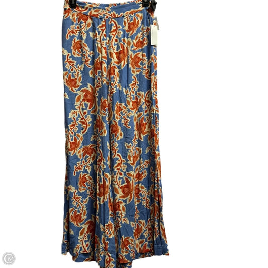 Pants Linen By Jessica Simpson In Blue, Size: L