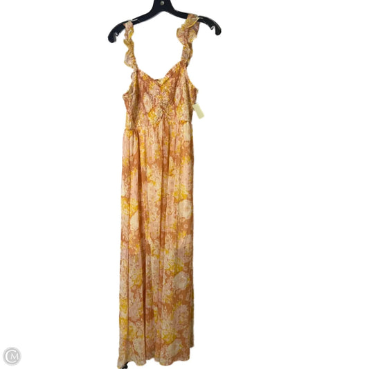 Dress Party Long By Vestique In Yellow, Size: L