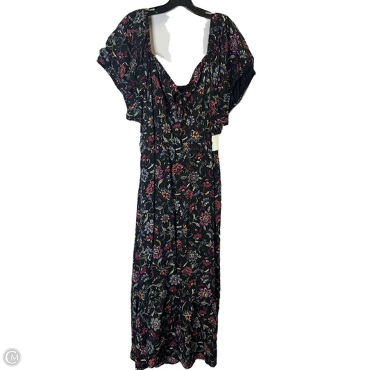 Dress Casual Maxi By Lane Bryant In Black, Size: 3x