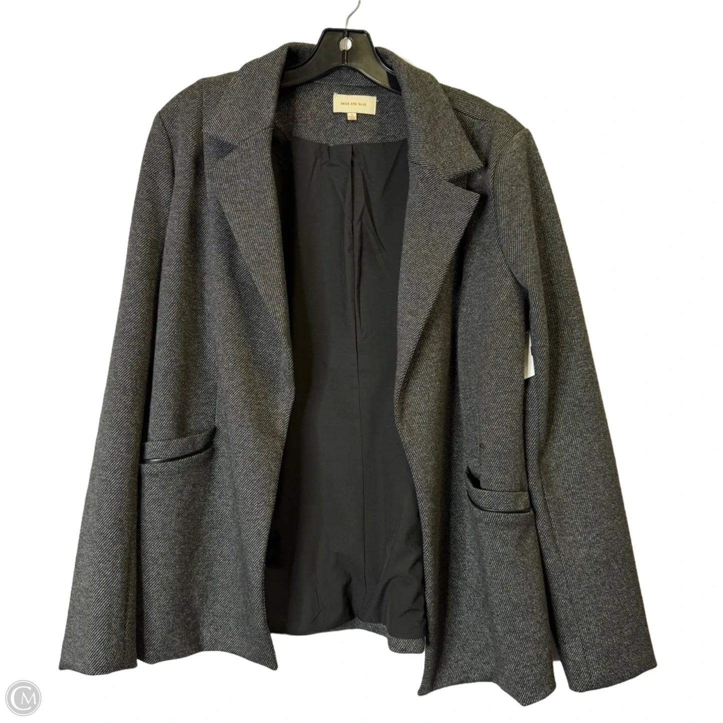 Blazer By Skies Are Blue In Grey, Size: L