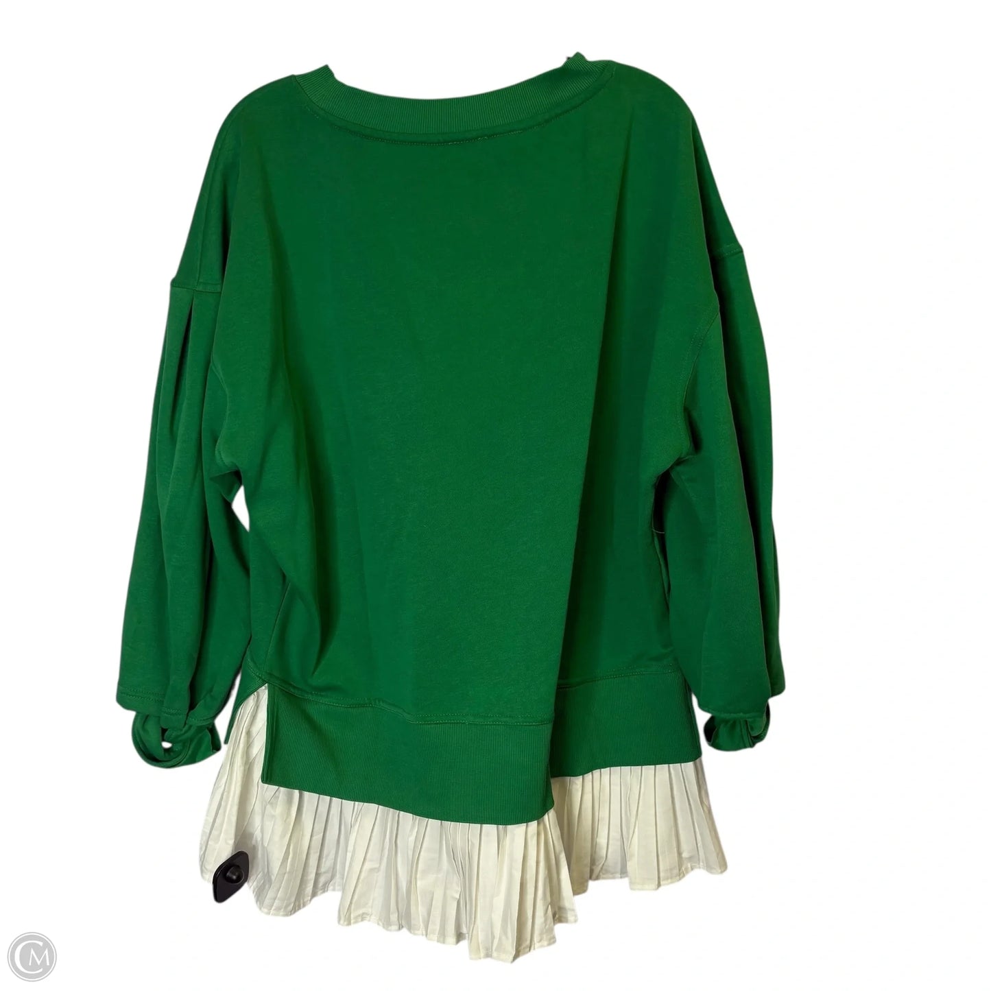 Top Long Sleeve By Maeve In Green, Size: M