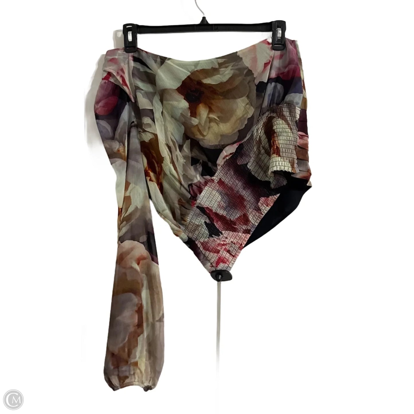 Top Long Sleeve By Express In Purple, Size: L