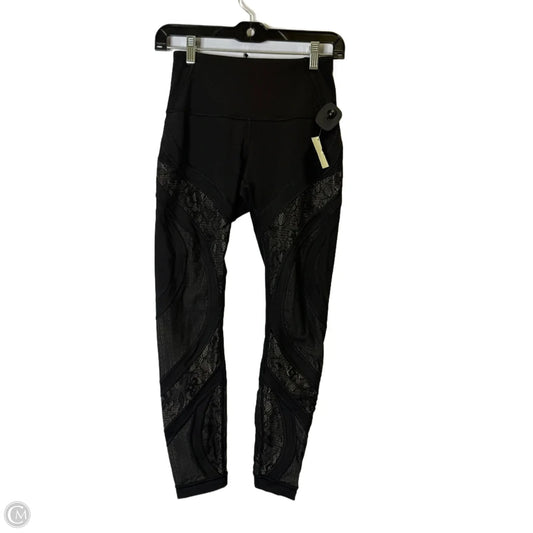 Athletic Leggings By Lululemon In Black, Size: S