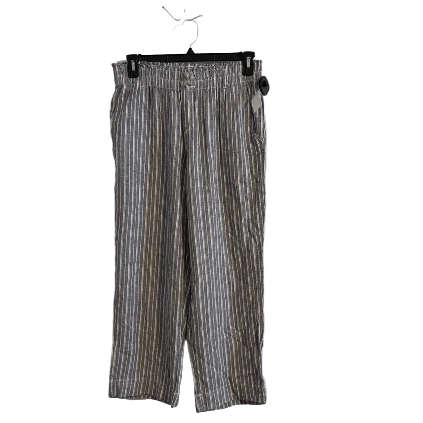 Pants Linen By Briggs In Blue, Size: L