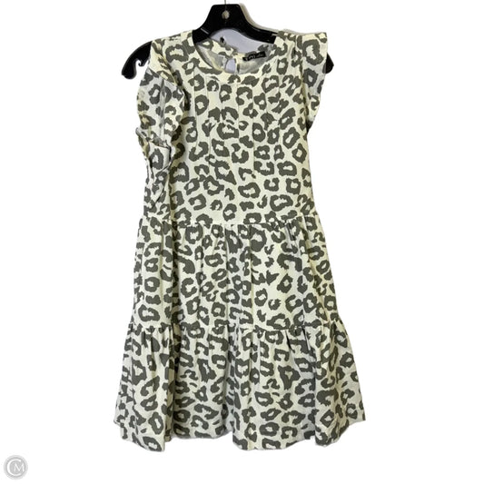 Dress Casual Short By Very J In Grey & White, Size: S