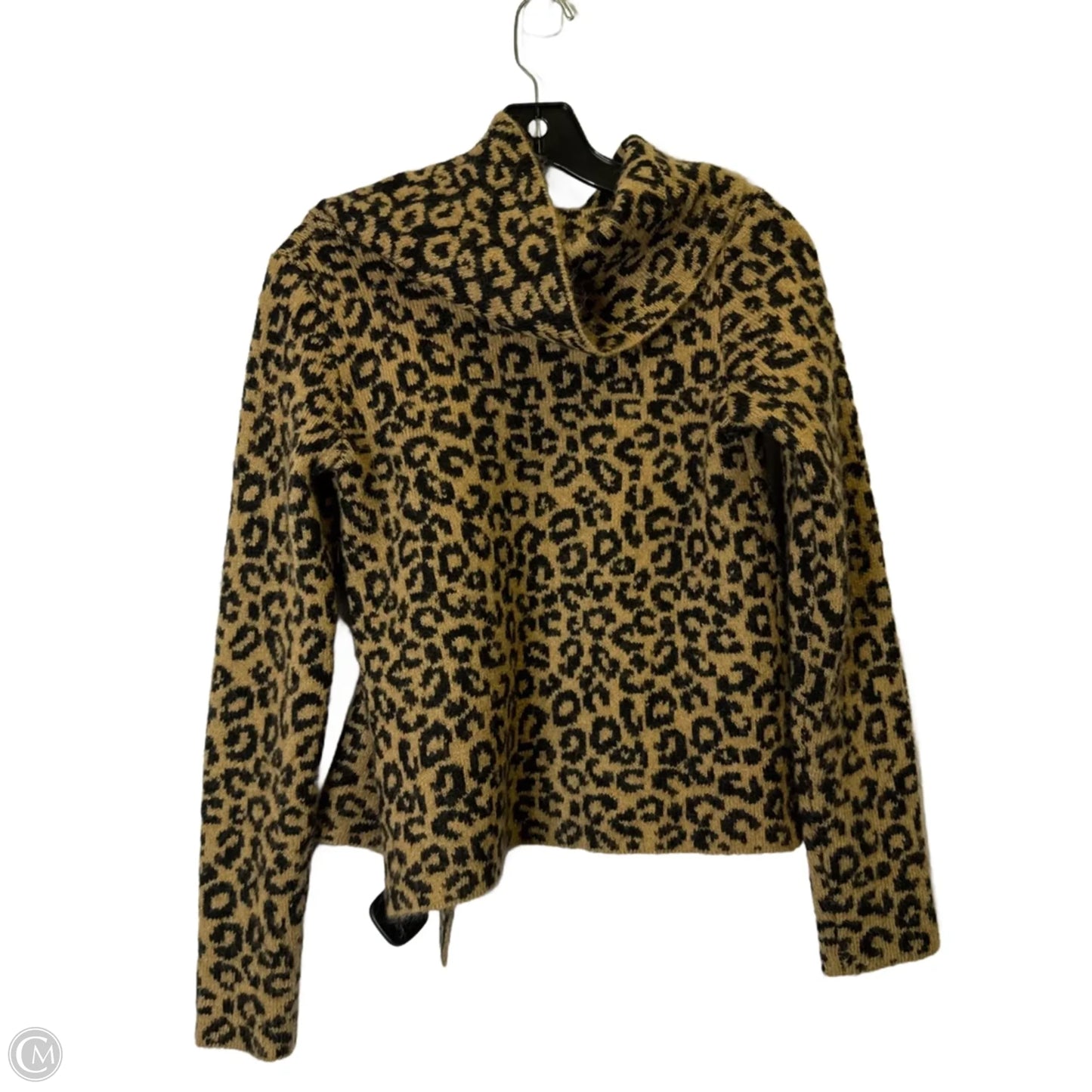 Sweater Cardigan By Adrienne Vittadini In Brown, Size: Xs