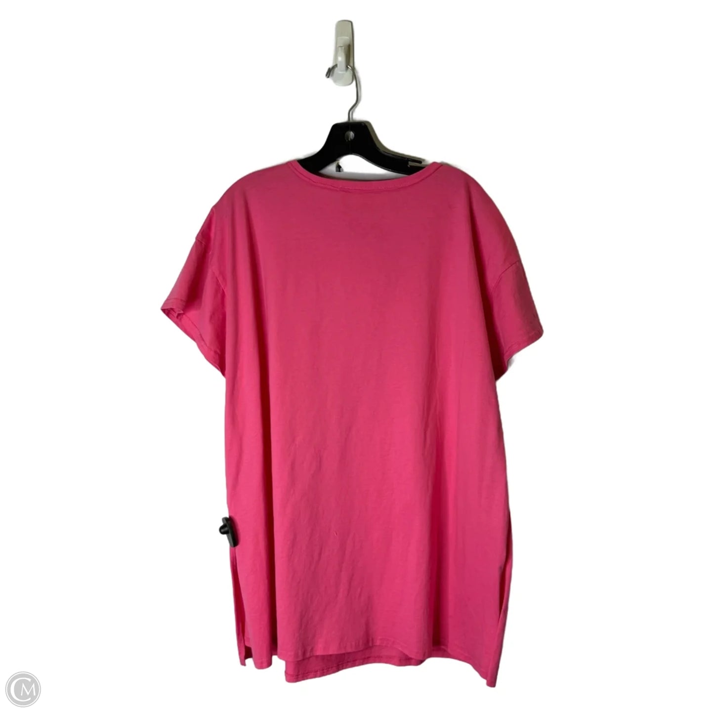 Top Short Sleeve Basic By Clothes Mentor In Pink, Size: M