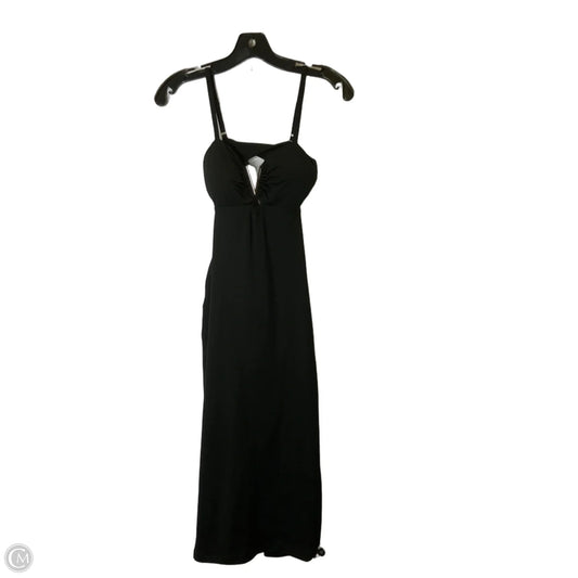 Dress Casual Midi By Clothes Mentor In Black, Size: Xs