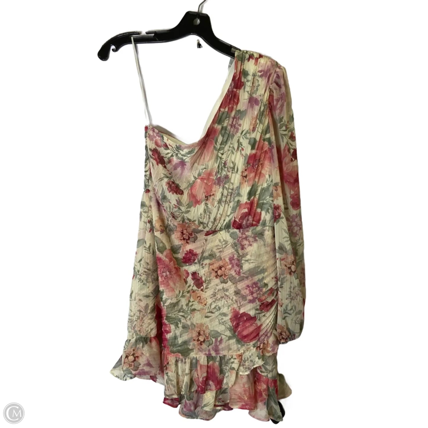 Romper By Express In Floral Print, Size: S