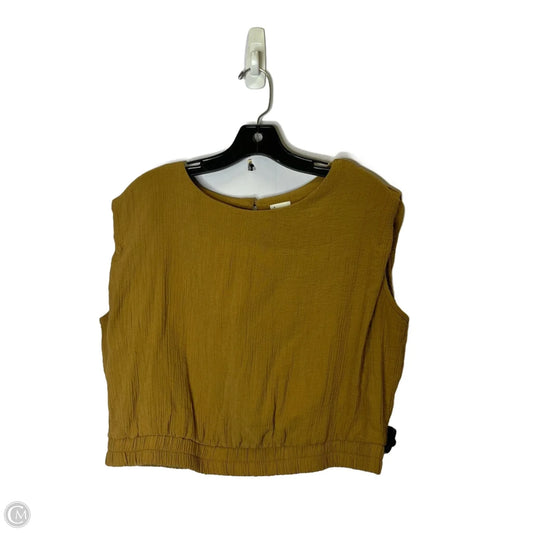 Top Sleeveless By A New Day In Brown, Size: Xl