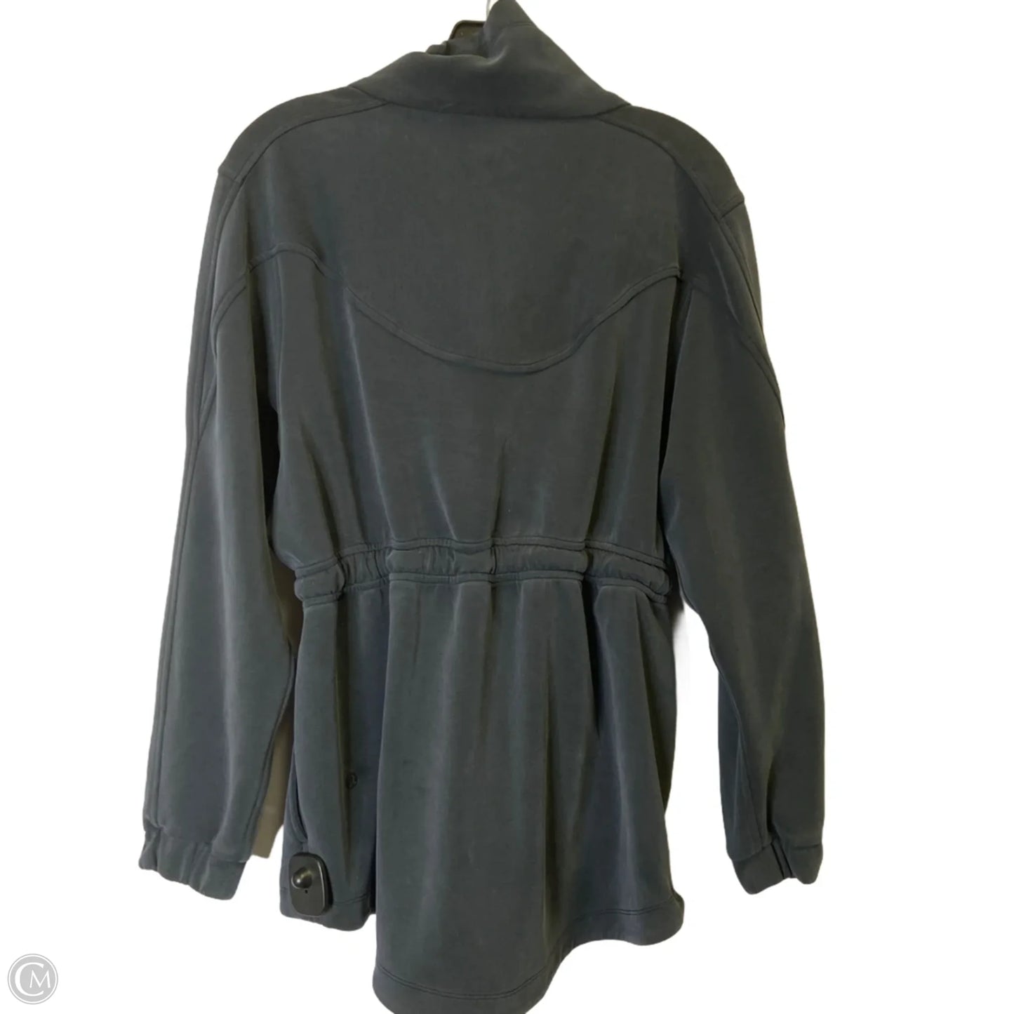 Athletic Jacket By Lululemon In Grey, Size: S