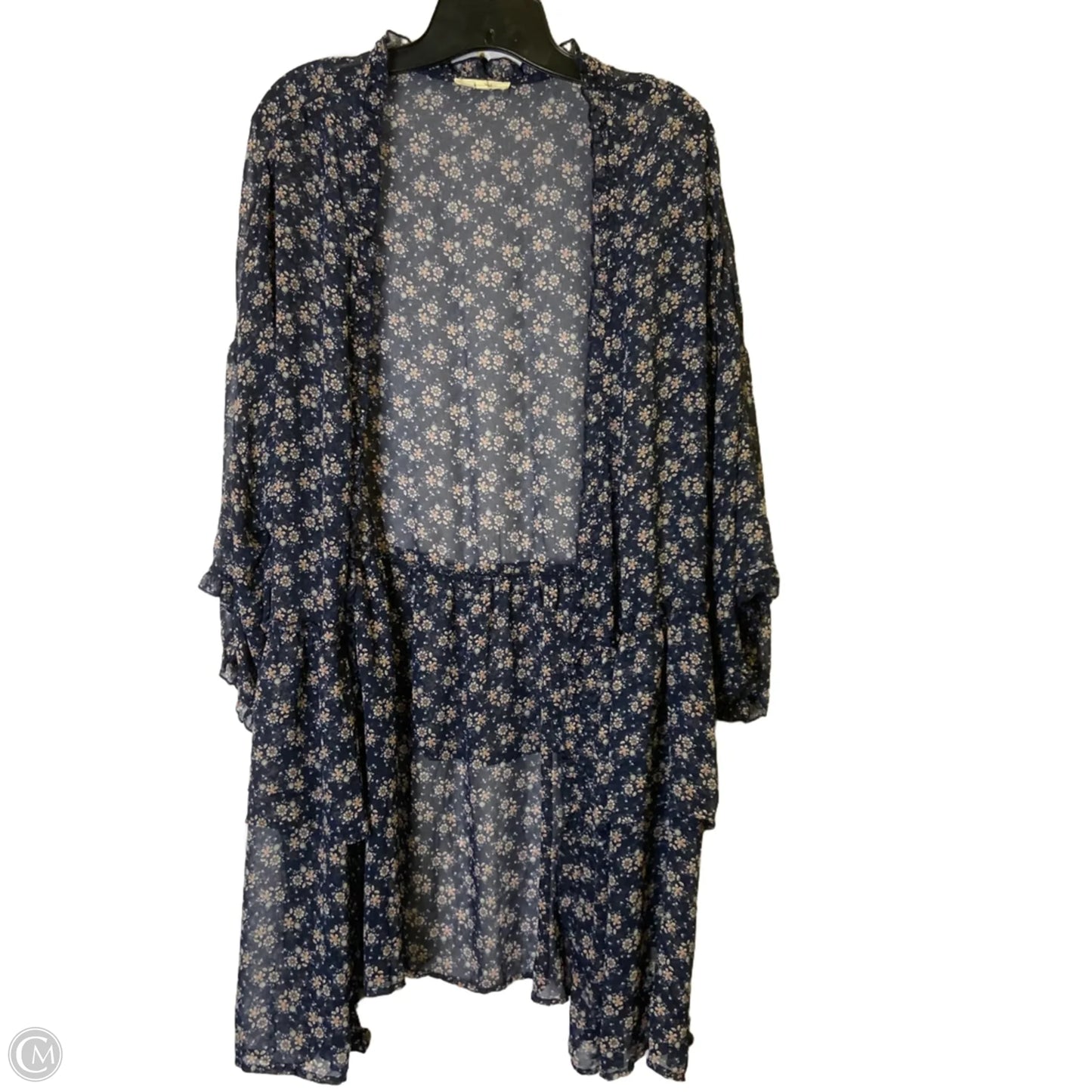 Kimono By Easel In Blue, Size: L