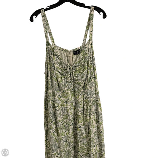 Dress Casual Midi By Lane Bryant In Green, Size: 4x